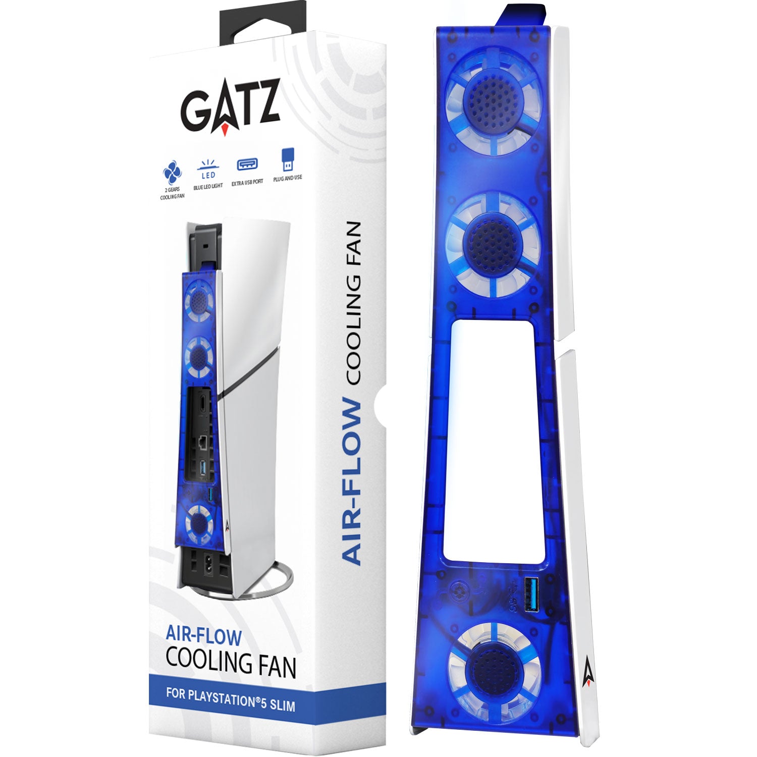 Gatz Air-Flow Cooling Fan for PS5 Slim