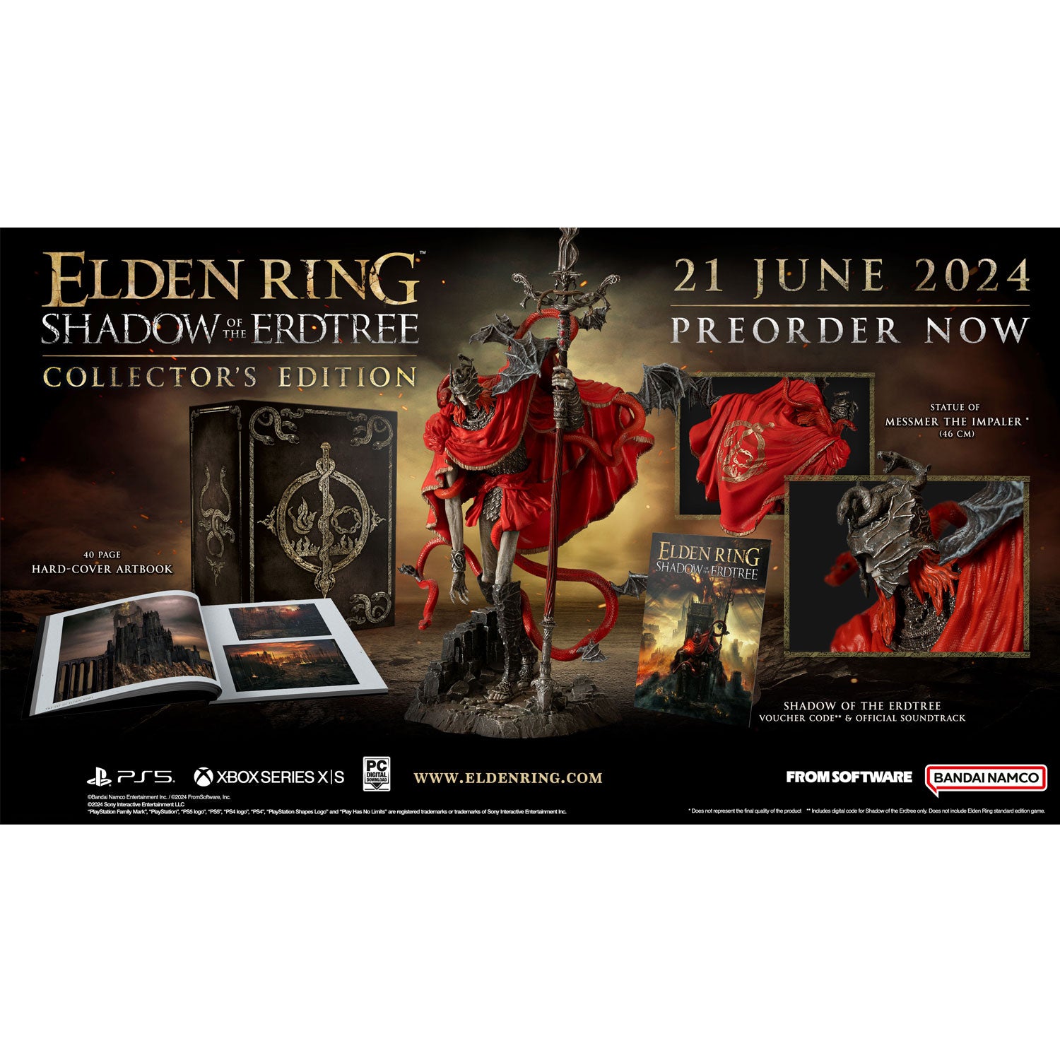 PS5 Elden Ring: Shadow of the Erdtree Collector's Edition