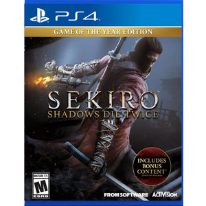 PS4 Sekiro: Shadows Die Twice Game of the Year