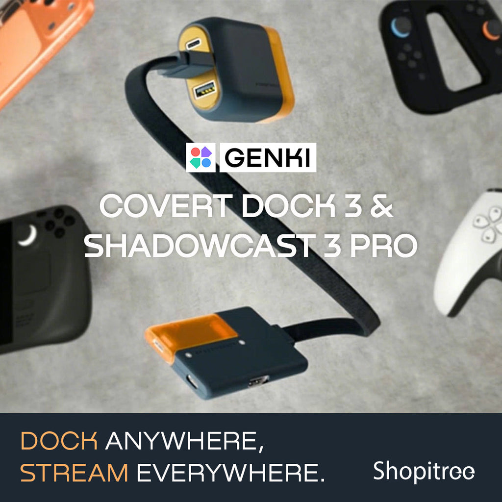 Work, Play, and Stream Anywhere with GENKI Covert Dock 3 & ShadowCast 3