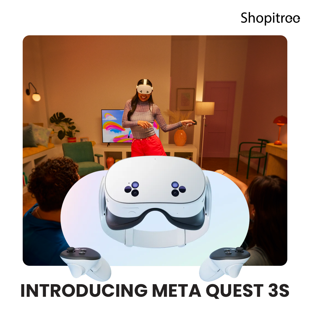 Metta Quest Rift Meta Quest 3S: Affordable Power with Next-Gen VR Experience - Shopitree.com