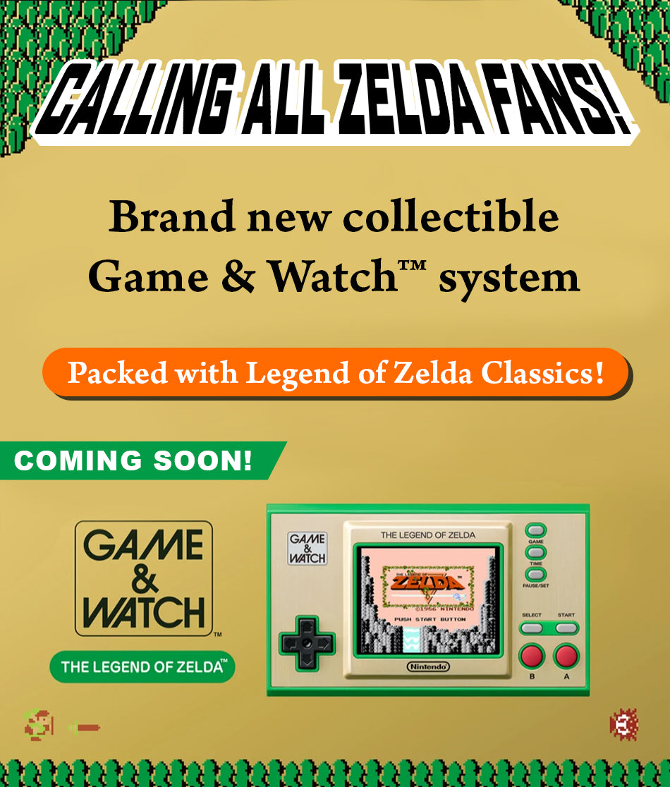 Love Classic? Get yourself a Game & Watch The Legend of Zelda!