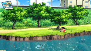 Nintendo Switch Crayon Shin Chan Ora To Hakase No Natsuyasumi & Shiro of Coal Town 2 in 1 Pack