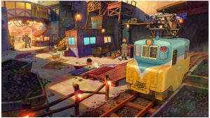 Nintendo Switch Crayon Shin Chan Ora To Hakase No Natsuyasumi & Shiro of Coal Town 2 in 1 Pack