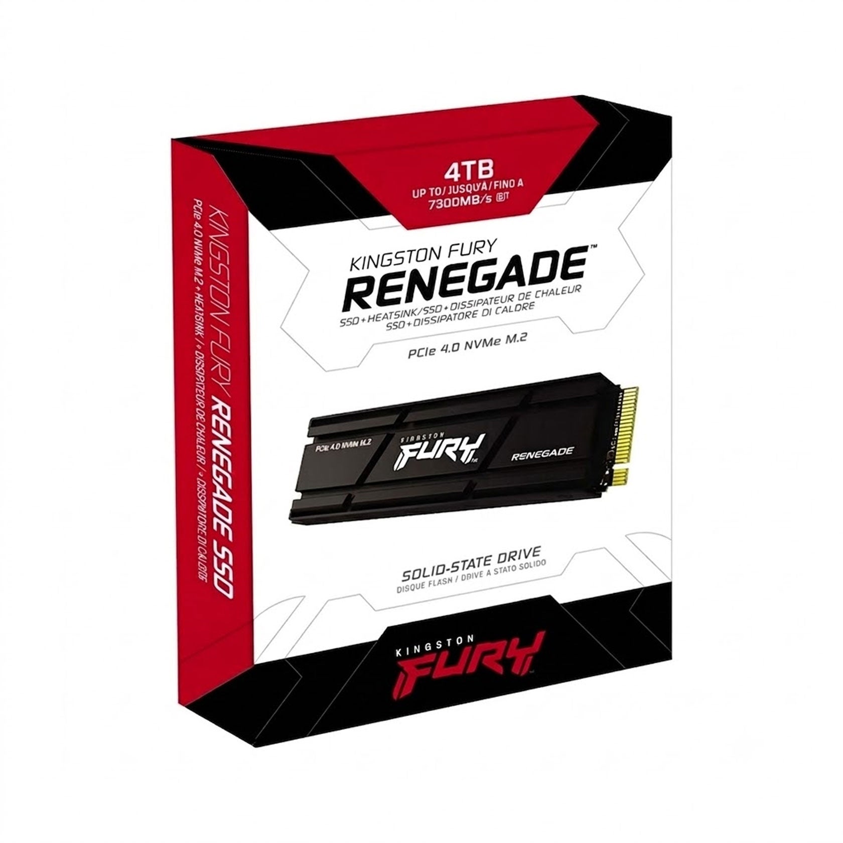 Kingston FURY Renegade PCIe 4.0 NVMe M.2 SSD With Heatsink [2TB / 4TB]
