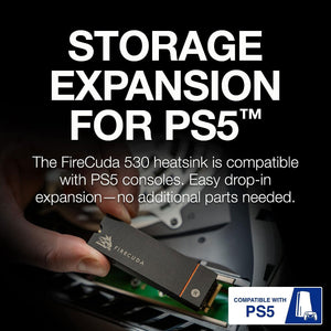Seagate FireCuda 530 Heatsink Internal SSD / Solid State Drive Gen4 NVMe SSD