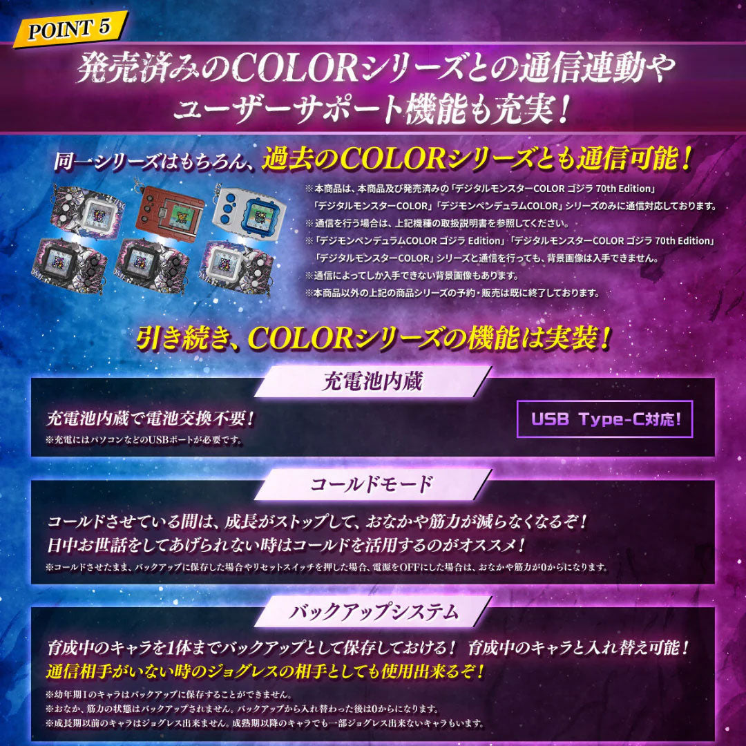 Digimon Pendulum Color Godzilla Edition Omegamon: G Fusion Mode Side
