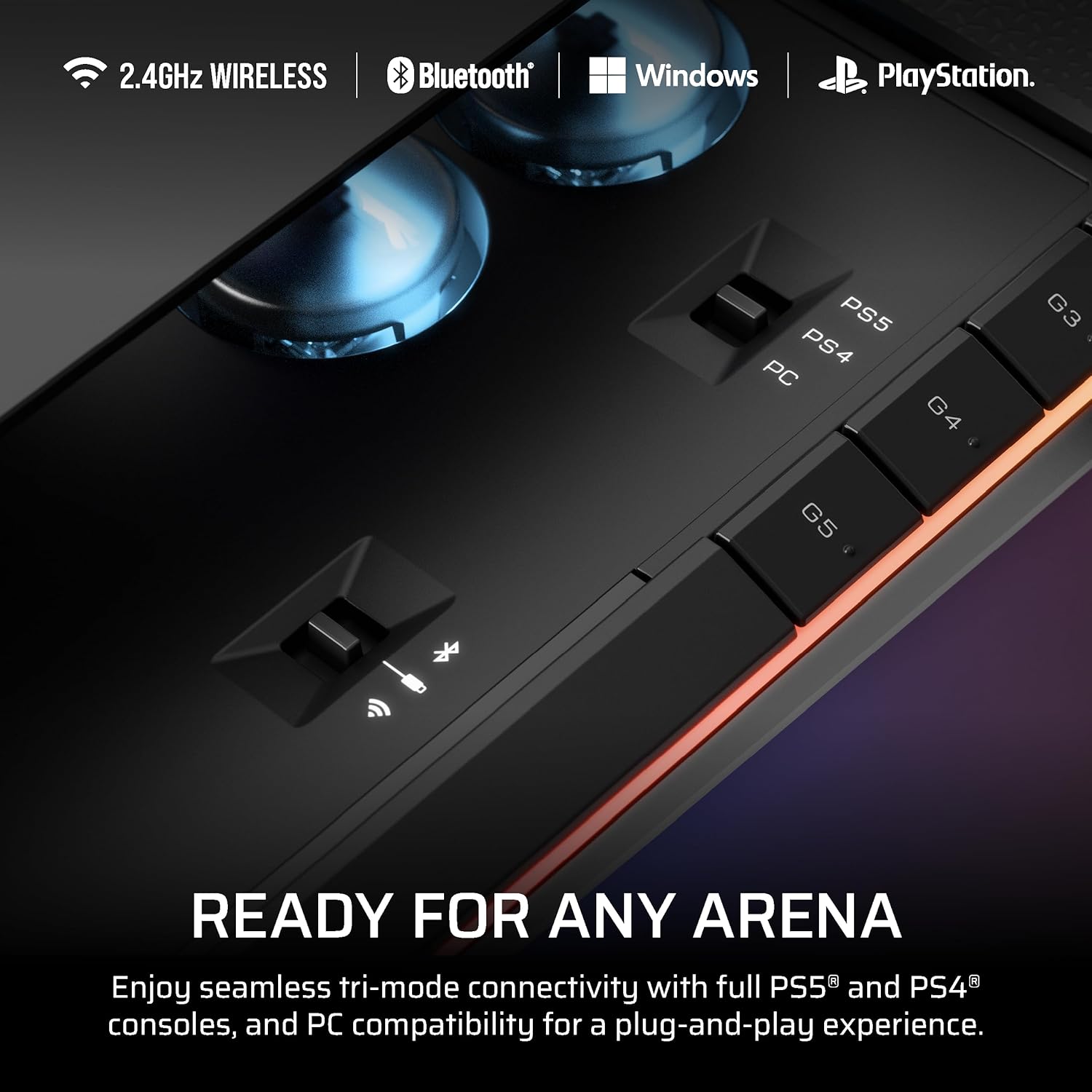 CORSAIR Novablade Pro Wireless Hall Effect Leverless Controller