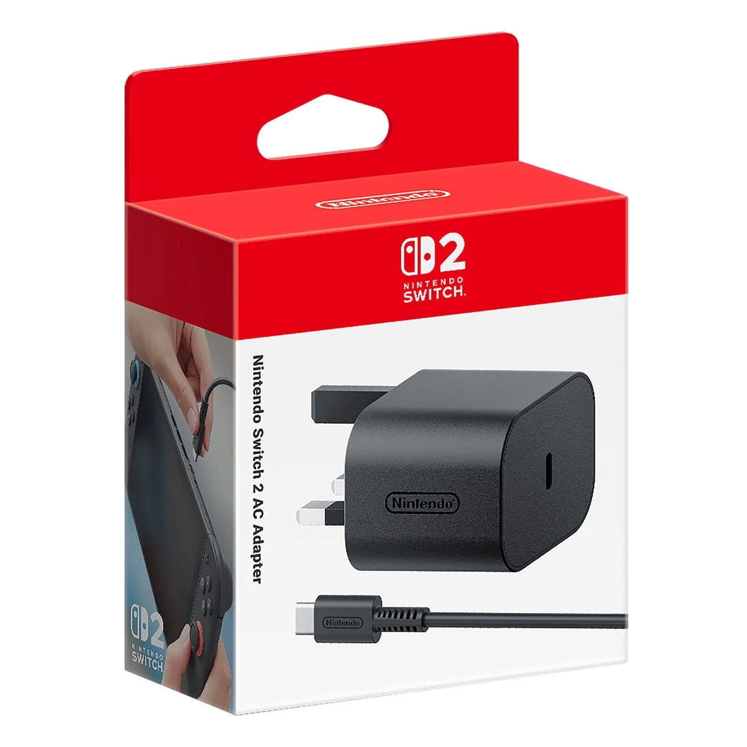 Nintendo Switch 2 Official AC Adapter [3 Pin] (Hong Kong Imported)