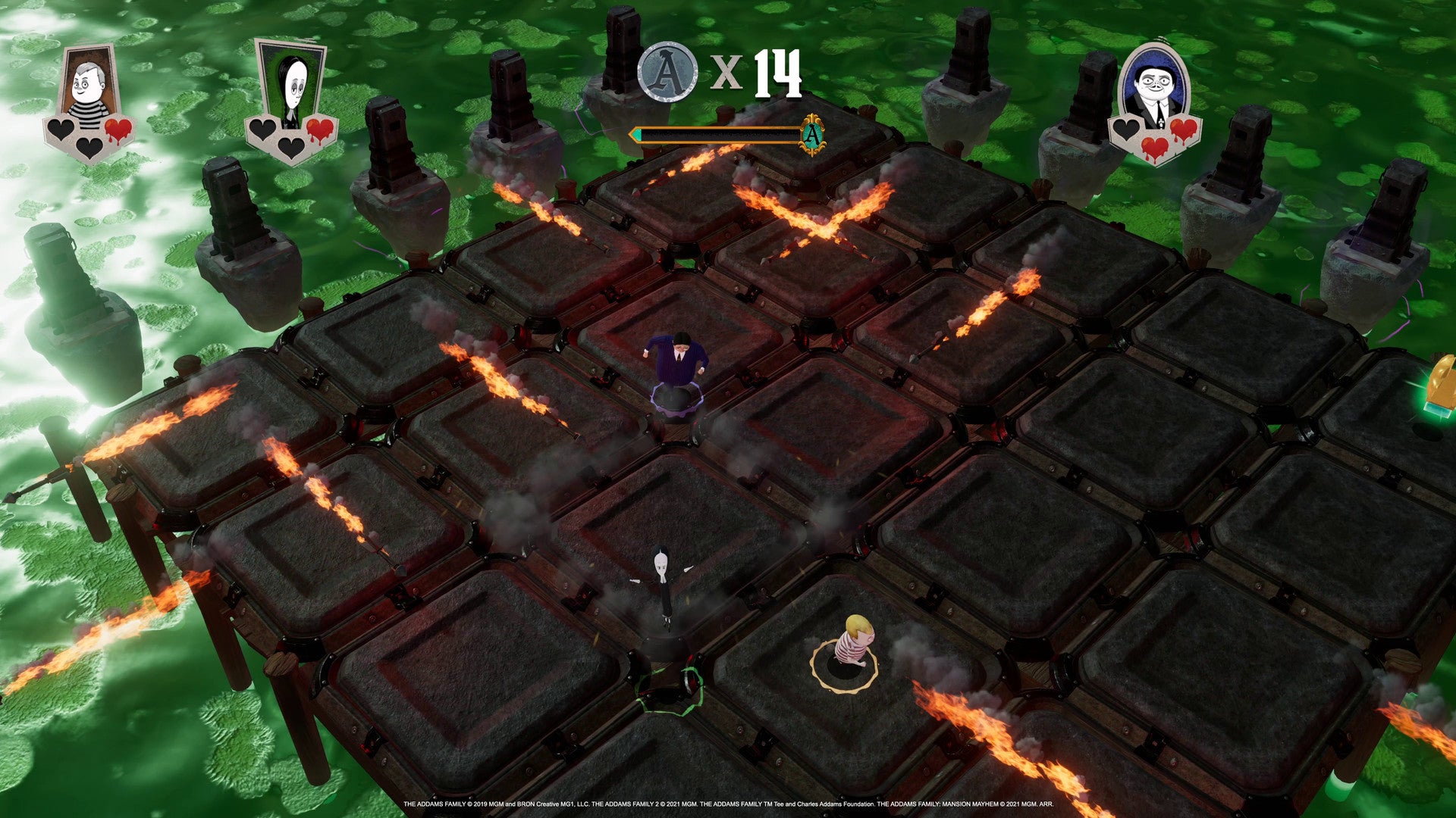 Nintendo Switch The Addams Family: Mansion Mayhem