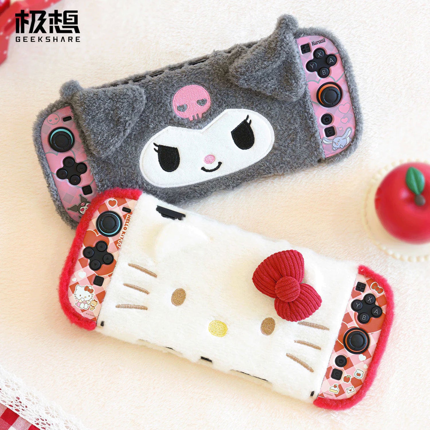 Geekshare x Sanrio Series Plush Protective Case for Nintendo Switch 2