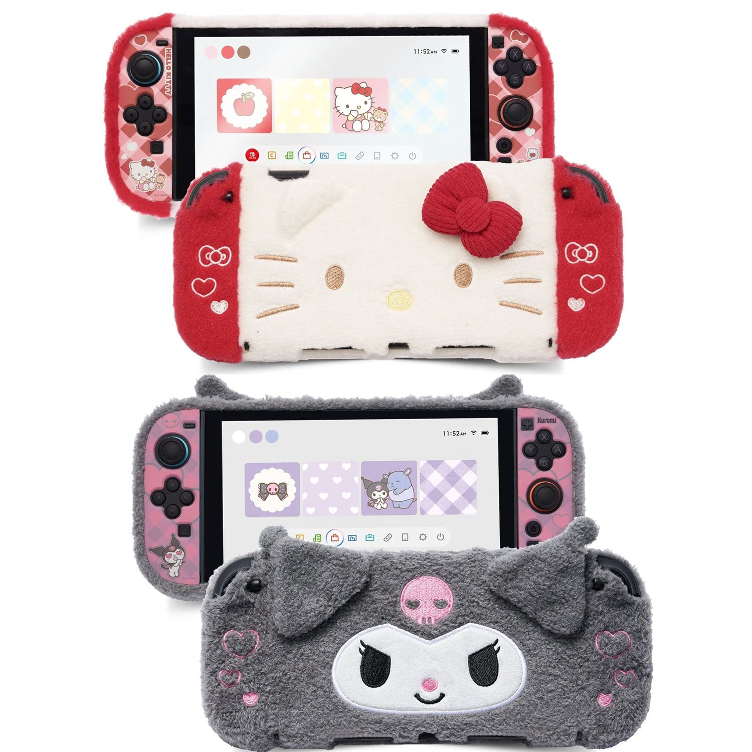 Geekshare x Sanrio Series Plush Protective Case for Nintendo Switch 2