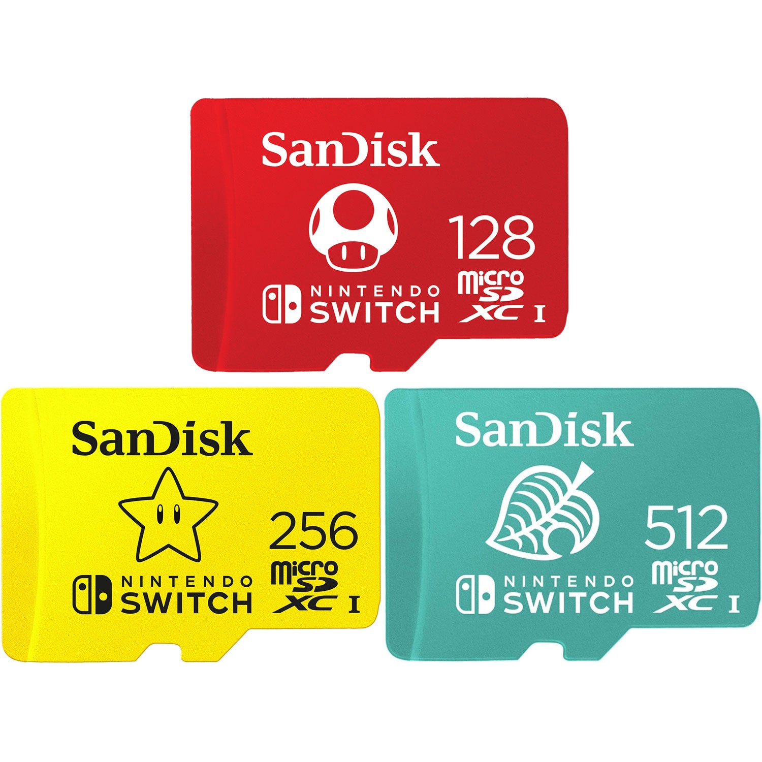 SanDisk microSDXC Card for the Nintendo Switch [128GB / 256GB / 512GB]