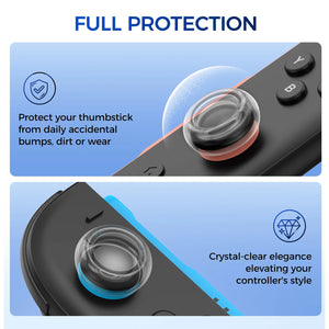 IINE Transparent Joy-Con Analog Cap for Nintendo Switch 2