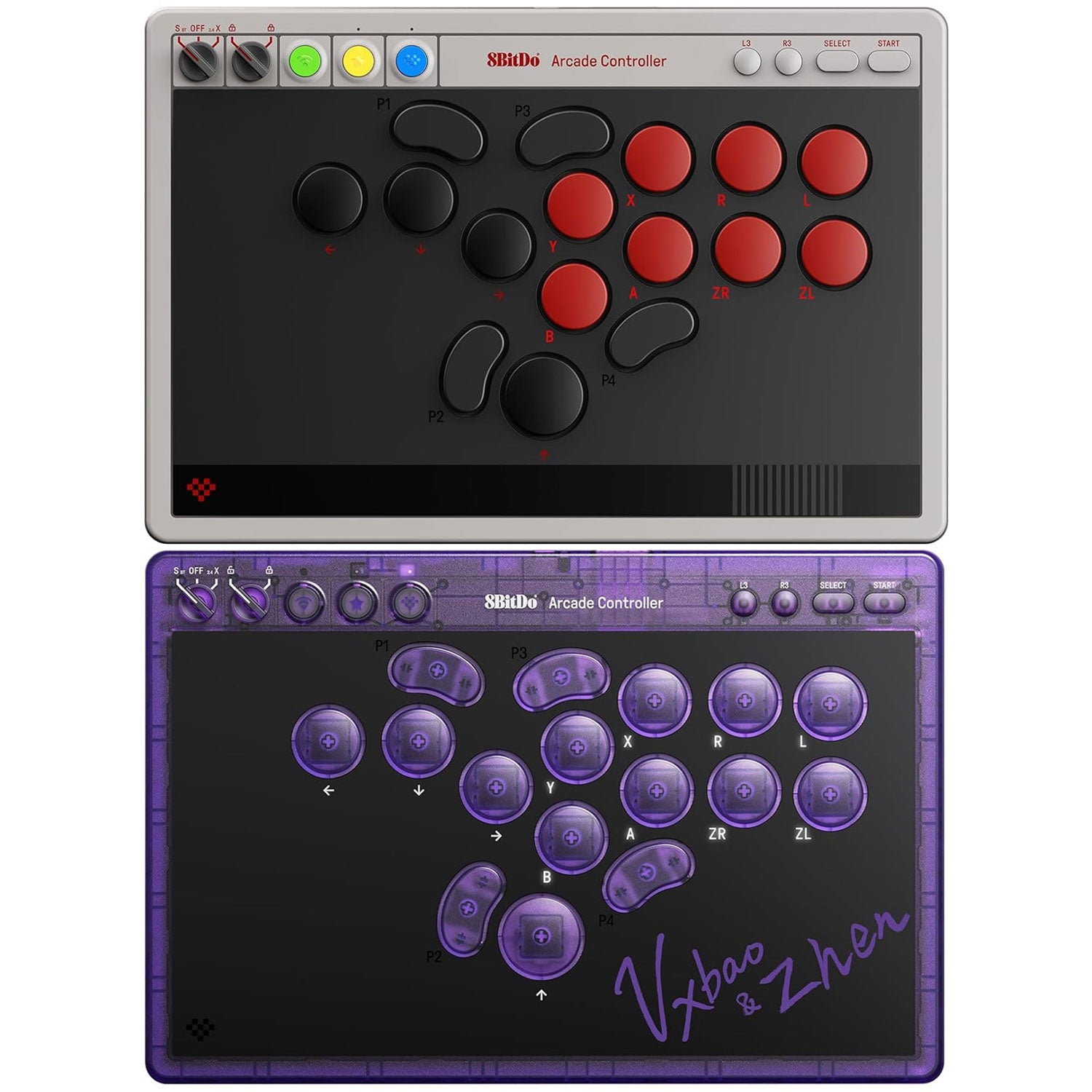 8BitDo Arcade Controller for [Nintendo Switch / Nintendo Switch 2 / PC Windows]