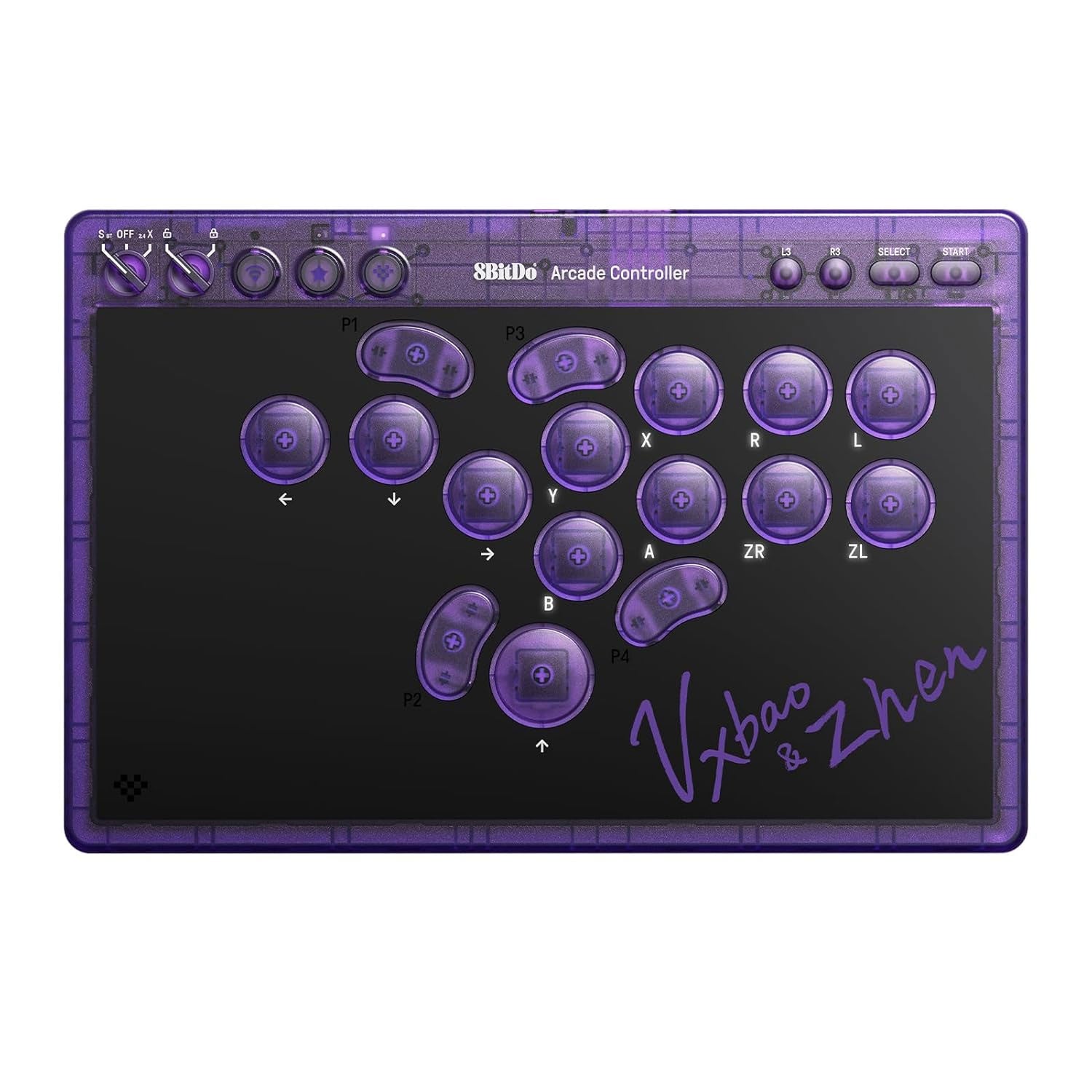 8BitDo Arcade Controller for [Nintendo Switch / Nintendo Switch 2 / PC Windows]