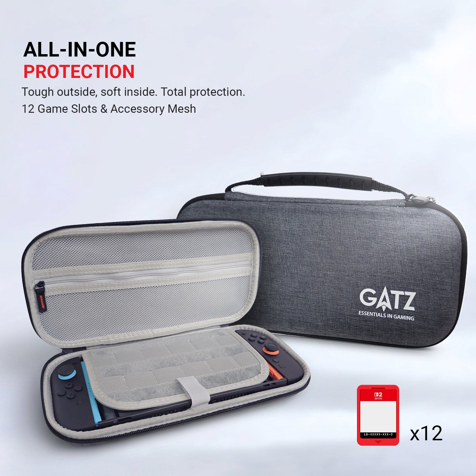 Gatz Phantom Ultra N2 Protective Pack for Nintendo Switch 2