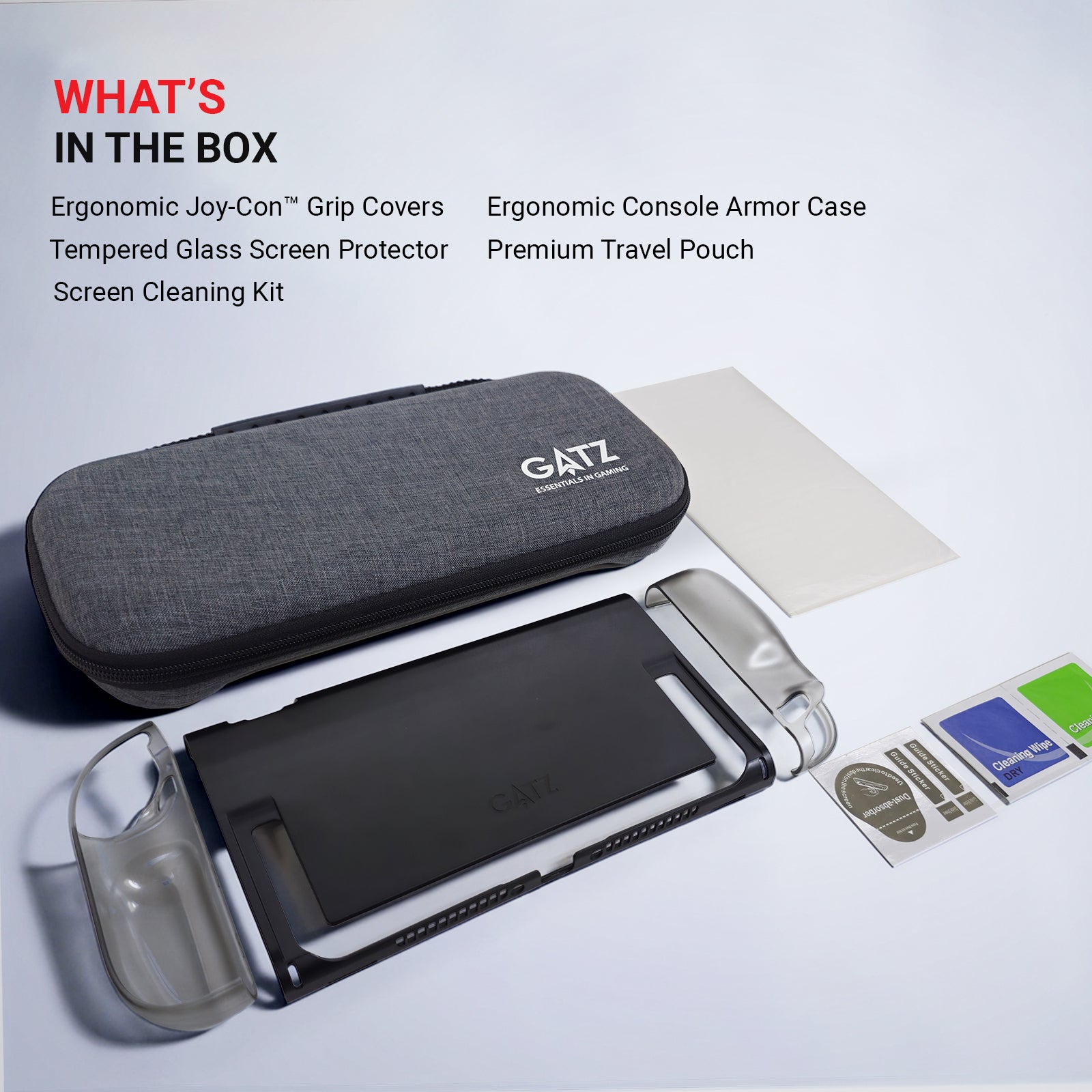 Gatz Phantom Ultra N2 Protective Pack for Nintendo Switch 2