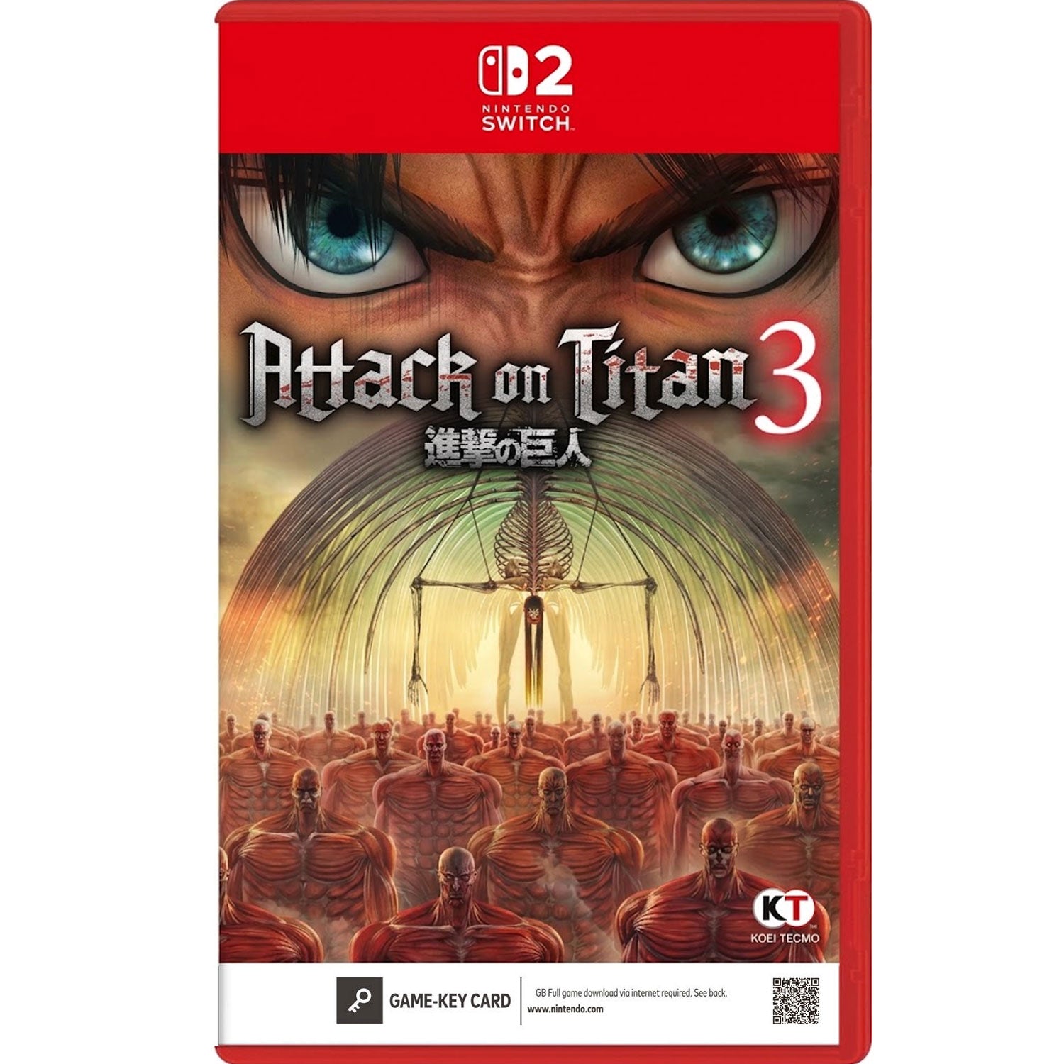 Nintendo Switch 2 Attack on Titan 3