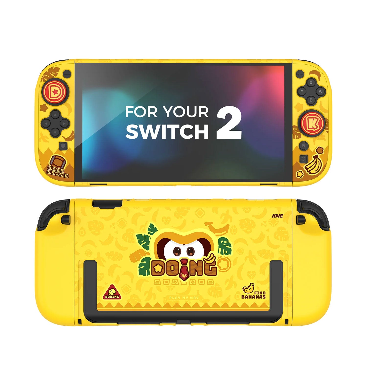 IINE Banana Hero Protective Case for Nintendo Switch 2