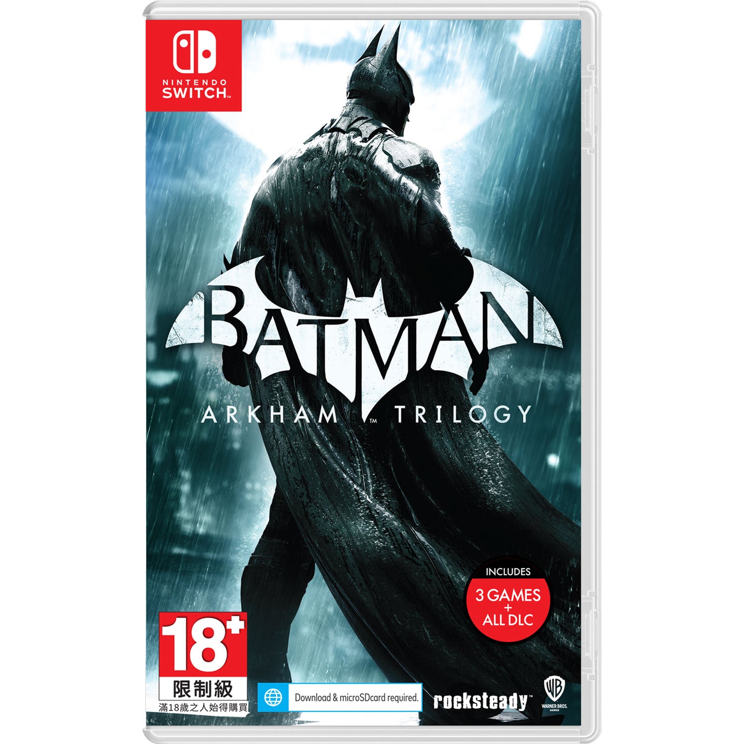 Nintendo Switch Batman Arkham Trilogy!