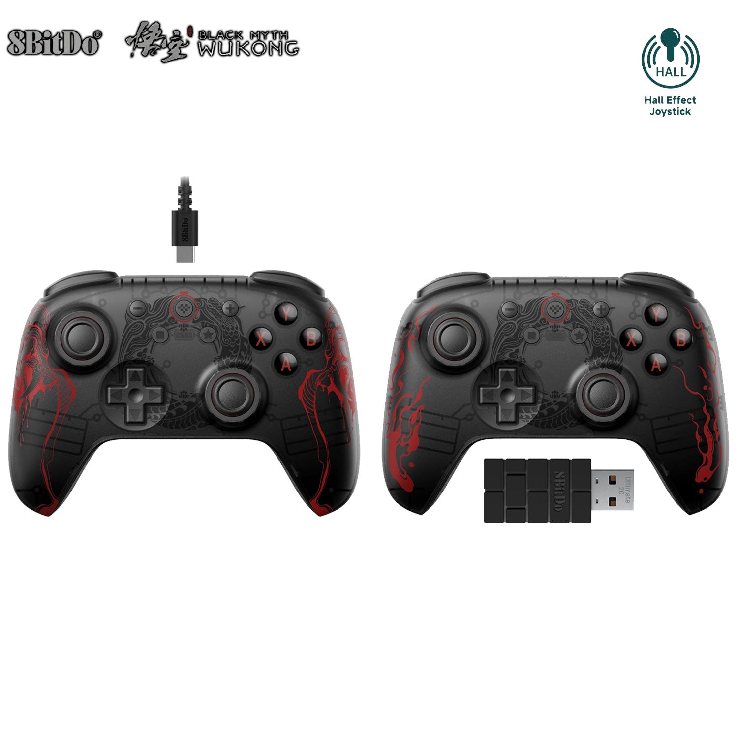8BitDo Ultimate 2C Controller Black Myth: Wukong Edition [Windows / Android]