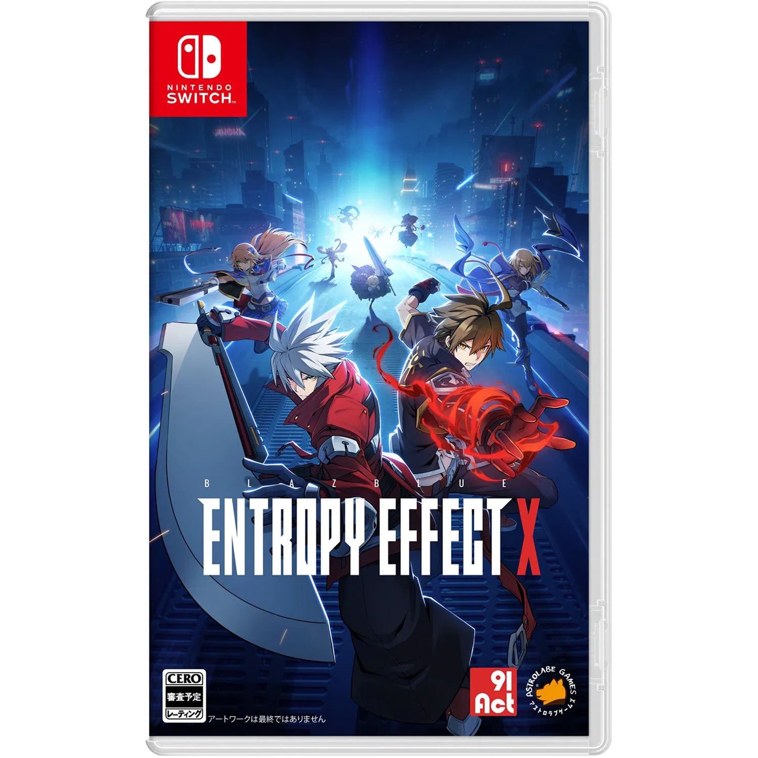 Nintendo Switch BlazBlue Entropy Effect X