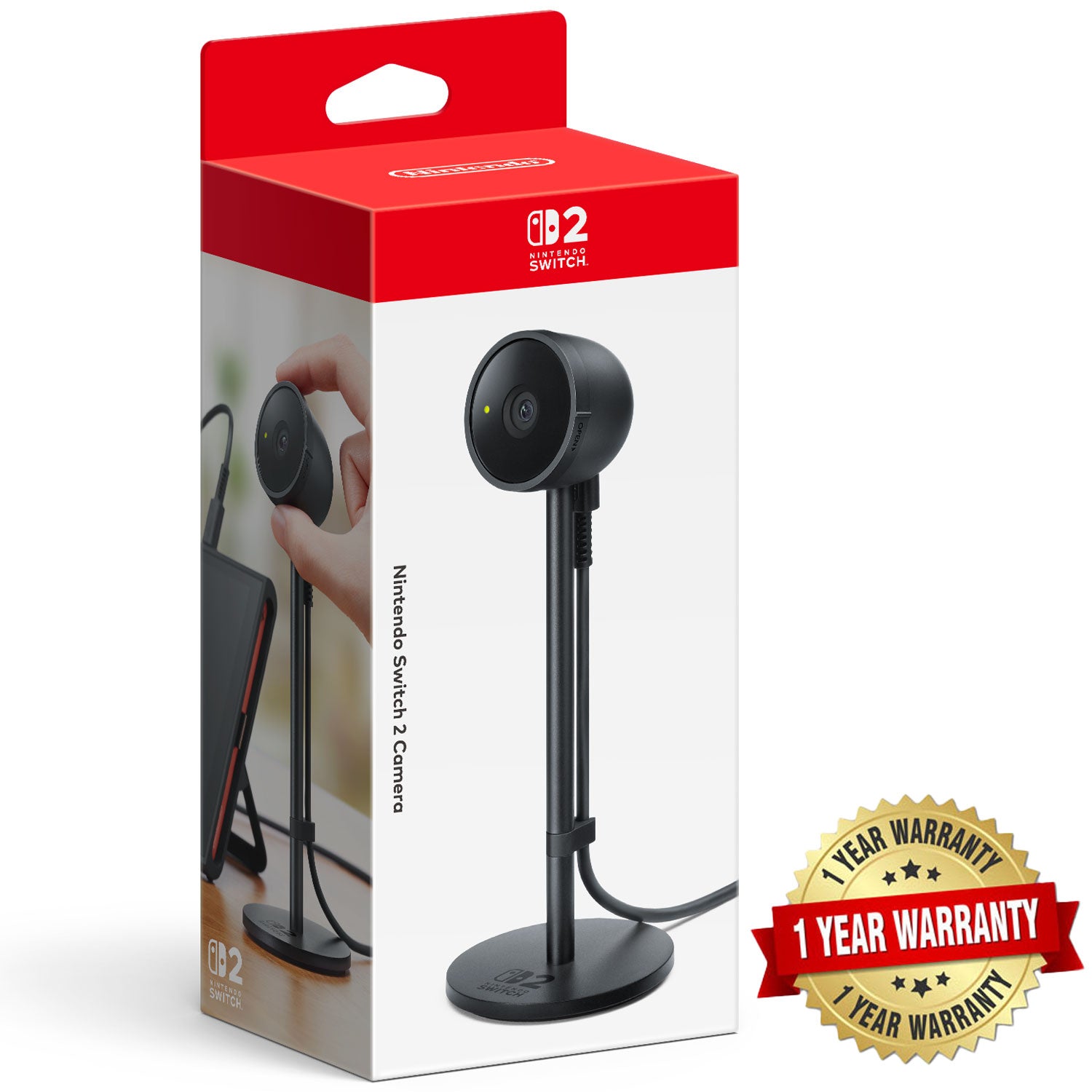 Nintendo Switch 2 Official Camera +1 Year Warranty by Nintendo Distributor Singapore