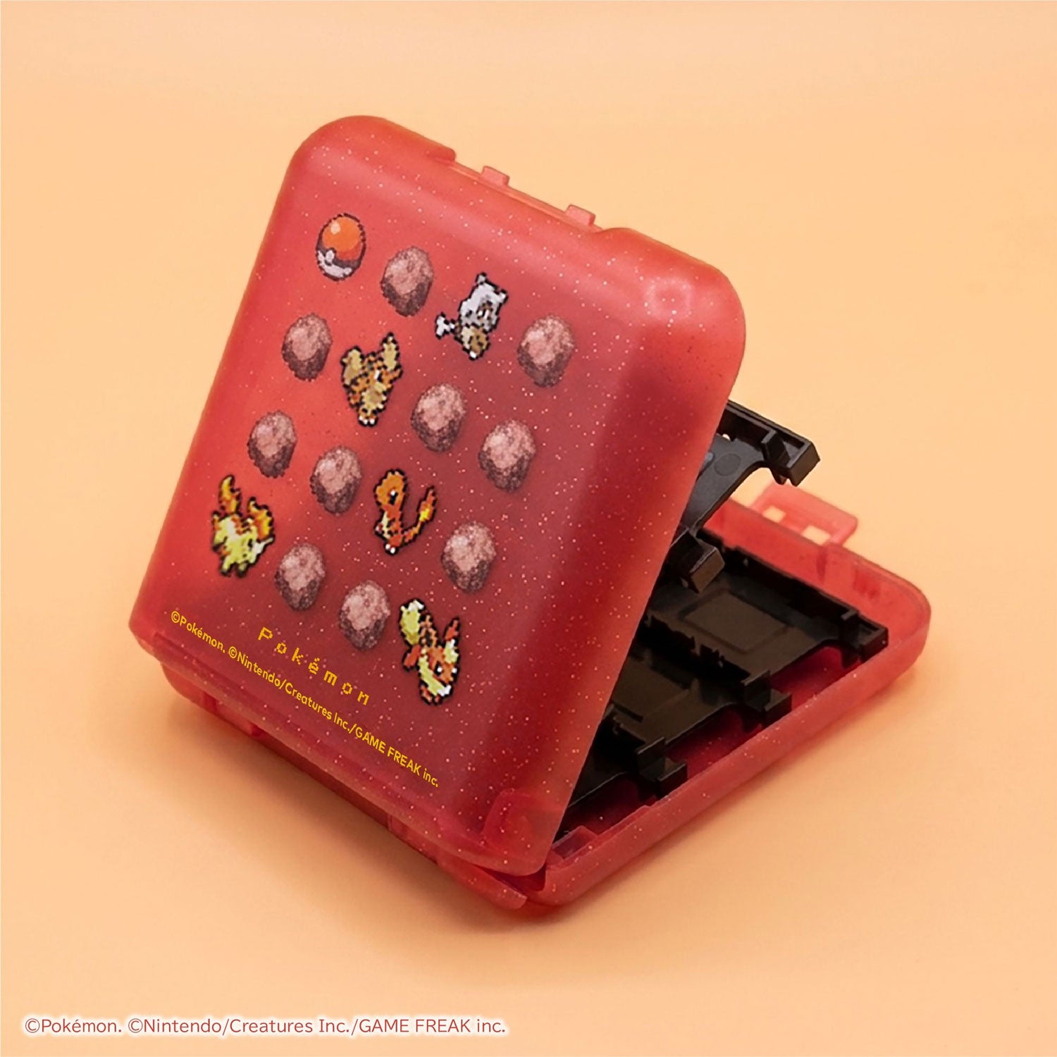 HORI Card Case with 24 Card Slots for Nintendo Switch 2 [Pokemon Pixel Red]