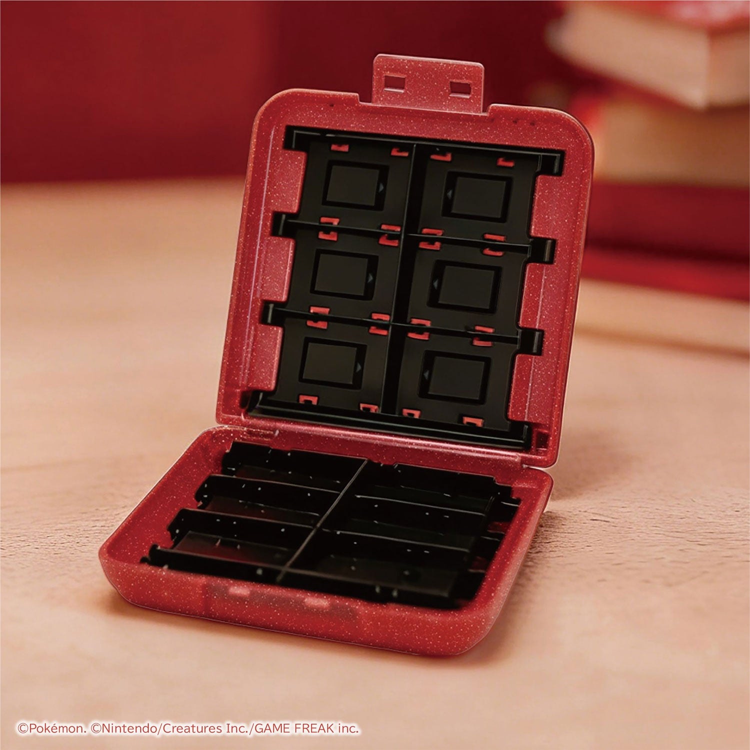 HORI Card Case with 24 Card Slots for Nintendo Switch 2 [Pokemon Pixel Red]