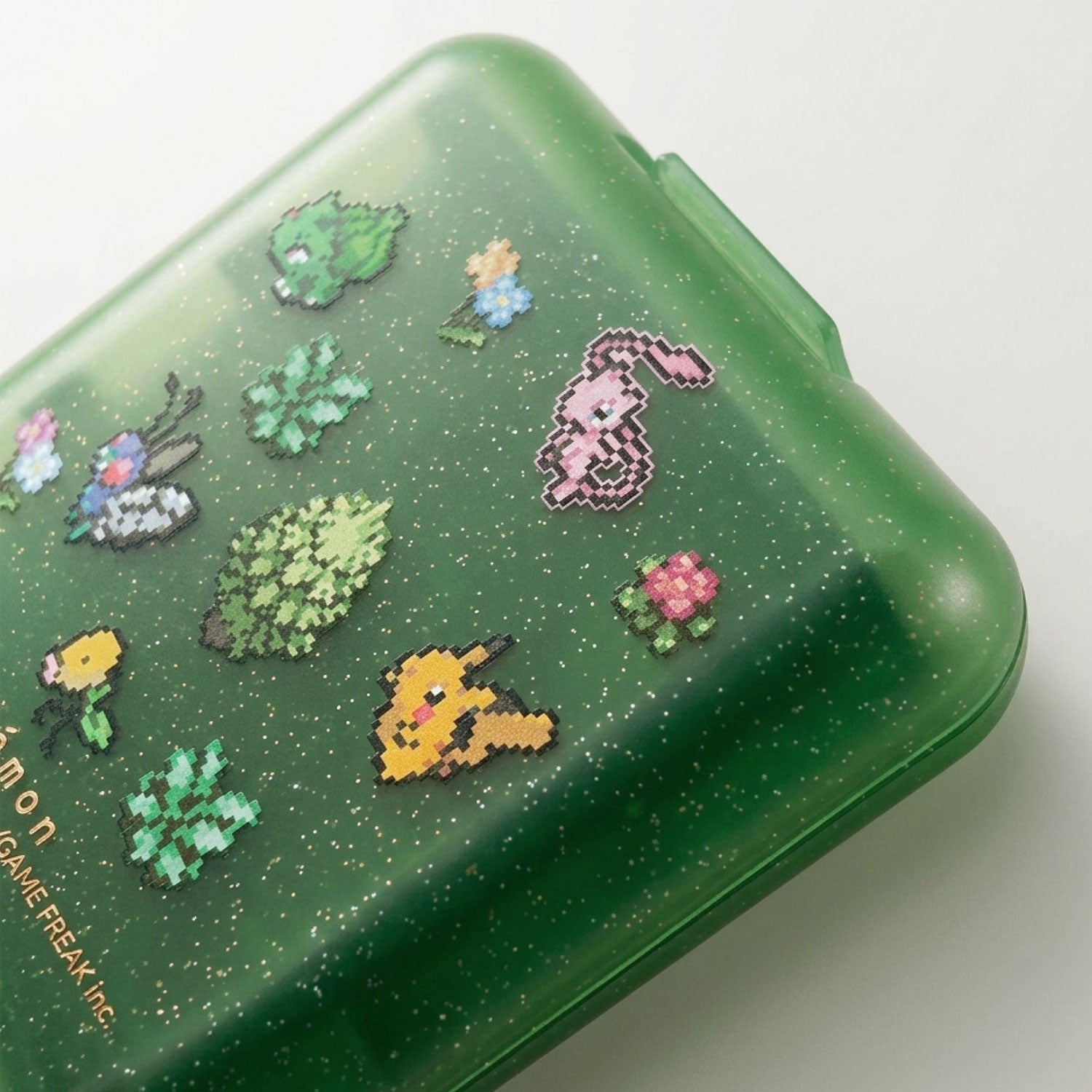 HORI Card Case with 24 Card Slots for Nintendo Switch 2 [Pokemon Pixel Green]