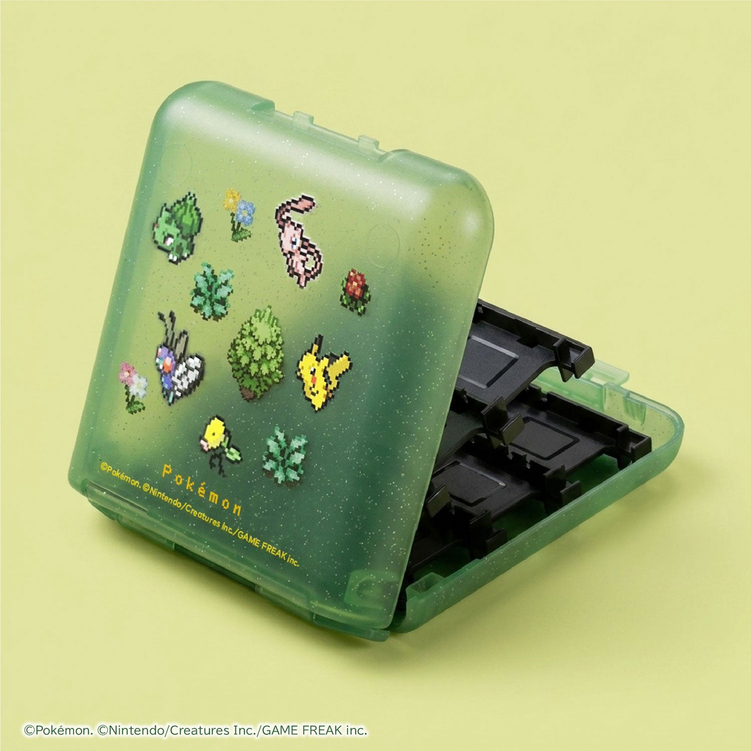 HORI Card Case with 24 Card Slots for Nintendo Switch 2 [Pokemon Pixel Green]