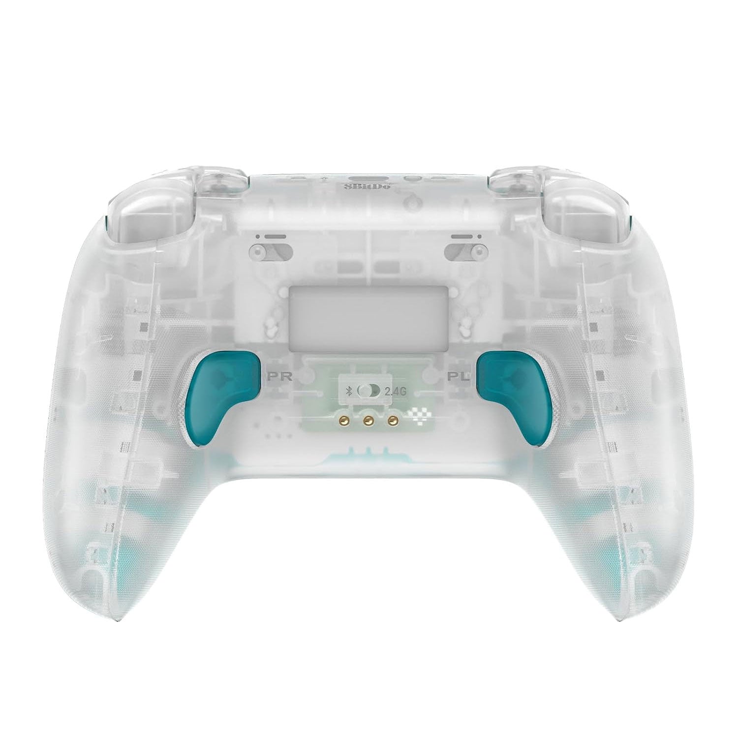 8BitDo Ultimate 2 Wireless Controller (Clear Blue) with Charging Dock for [Windows / Android]