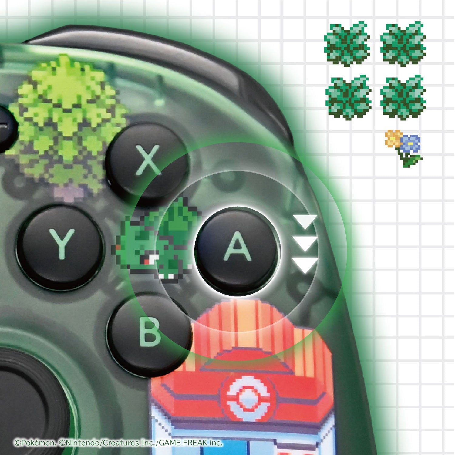 HORI Wired HORIPAD Turbo for Nintendo Switch 2 [Pokemon Pixel Green]