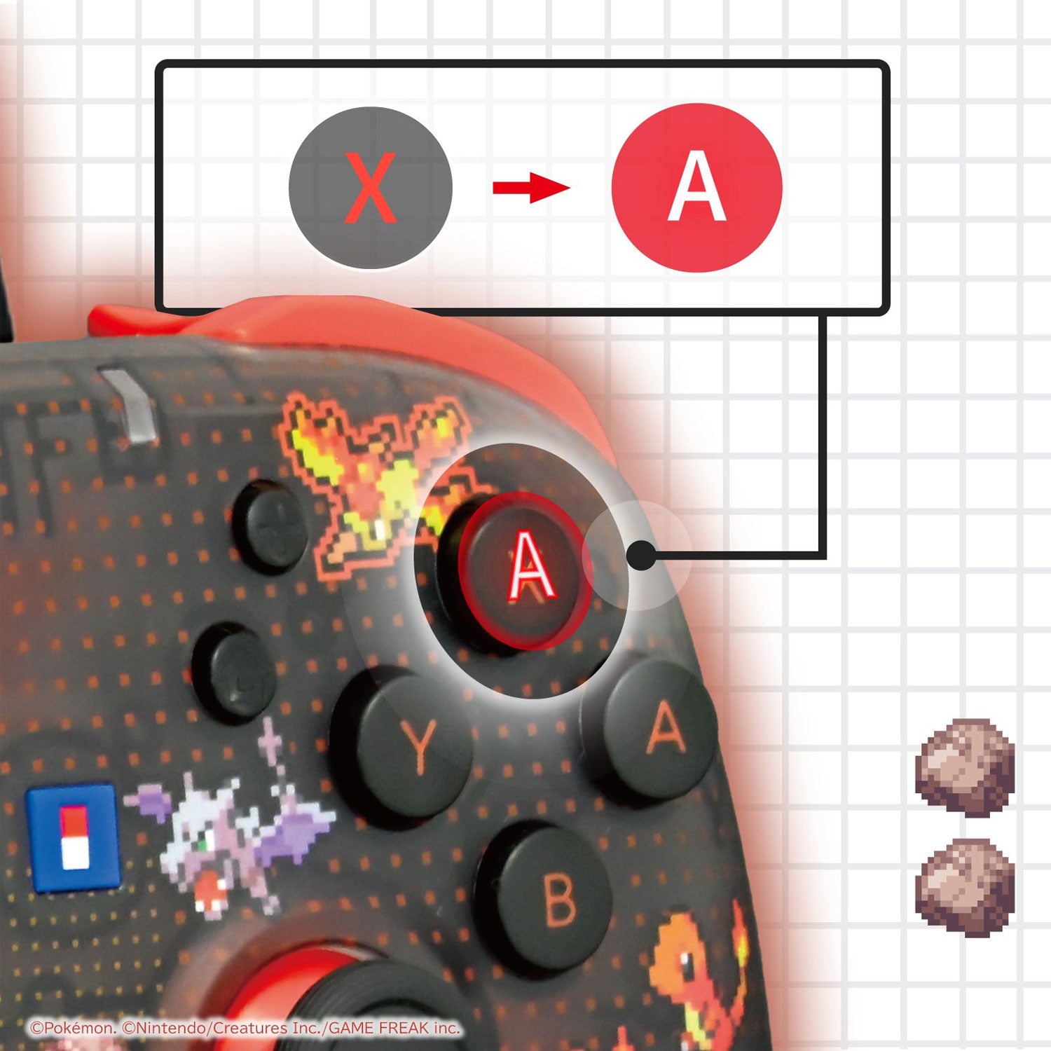 HORI Wired HORIPAD Turbo for Nintendo Switch 2 [Pokemon Pixel Red]