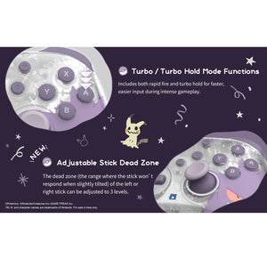 HORI Wired HORIPAD Turbo for Nintendo Switch 2 [Gengar and Mimikyu Series]