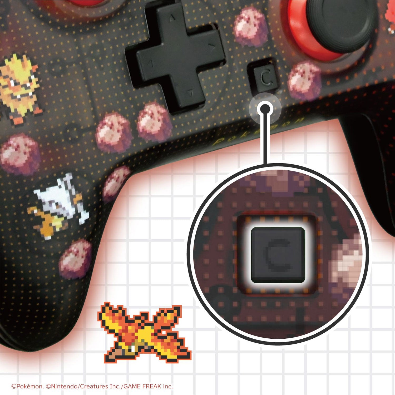 HORI Wired HORIPAD Turbo for Nintendo Switch 2 [Pokemon Pixel Red]