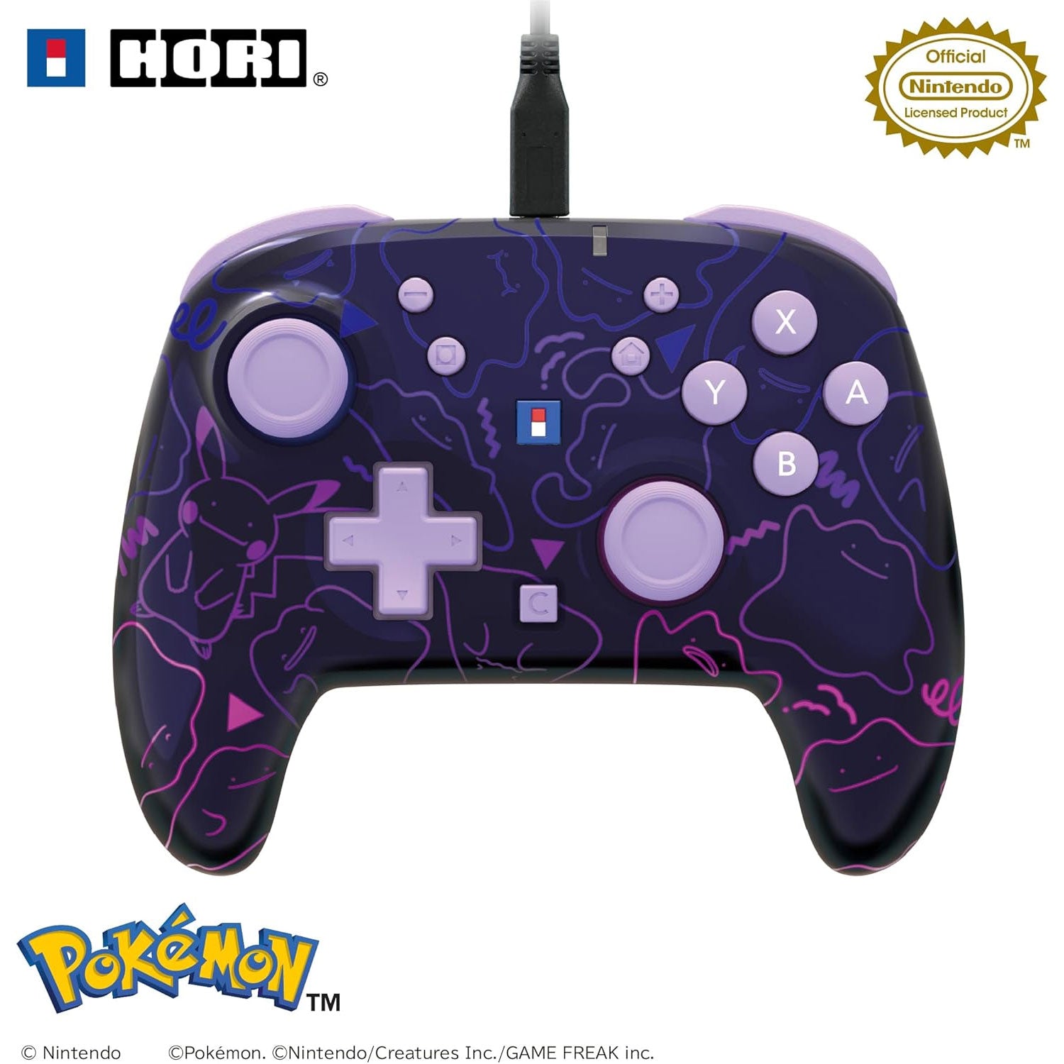 HORI Wired HORIPAD Turbo for Nintendo Switch 2 [Metamon Series]