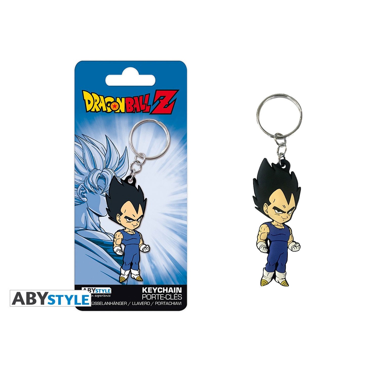 ABYstyle DRAGON BALL Z Keychain Vegeta PVC