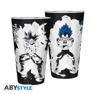 ABYstyle DRAGON BALL SUPER Large Glass Goku & Vegeta