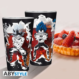 ABYstyle DRAGON BALL SUPER Large Glass Goku & Vegeta