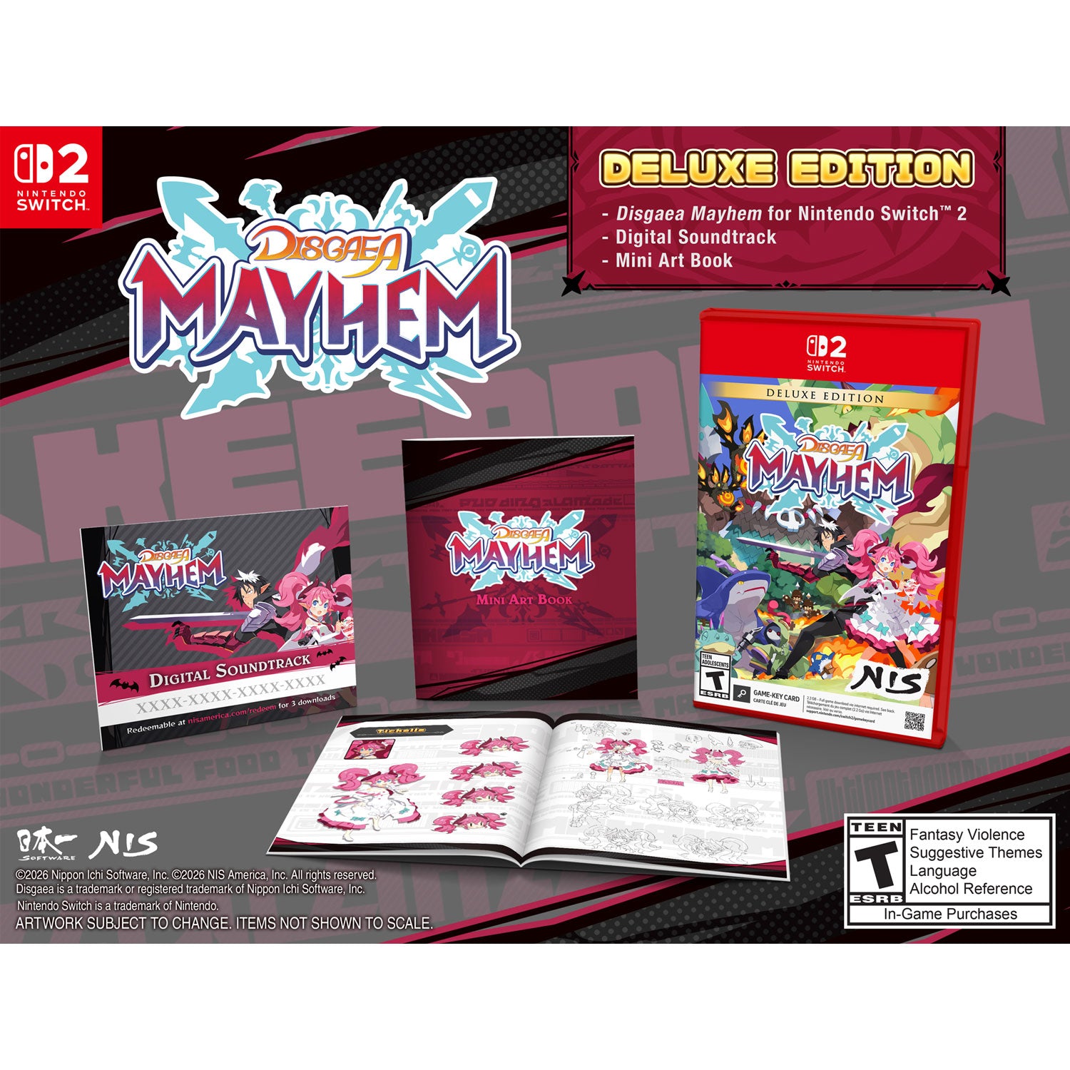 Nintendo Switch 2 Disgaea Mayhem Deluxe Edition