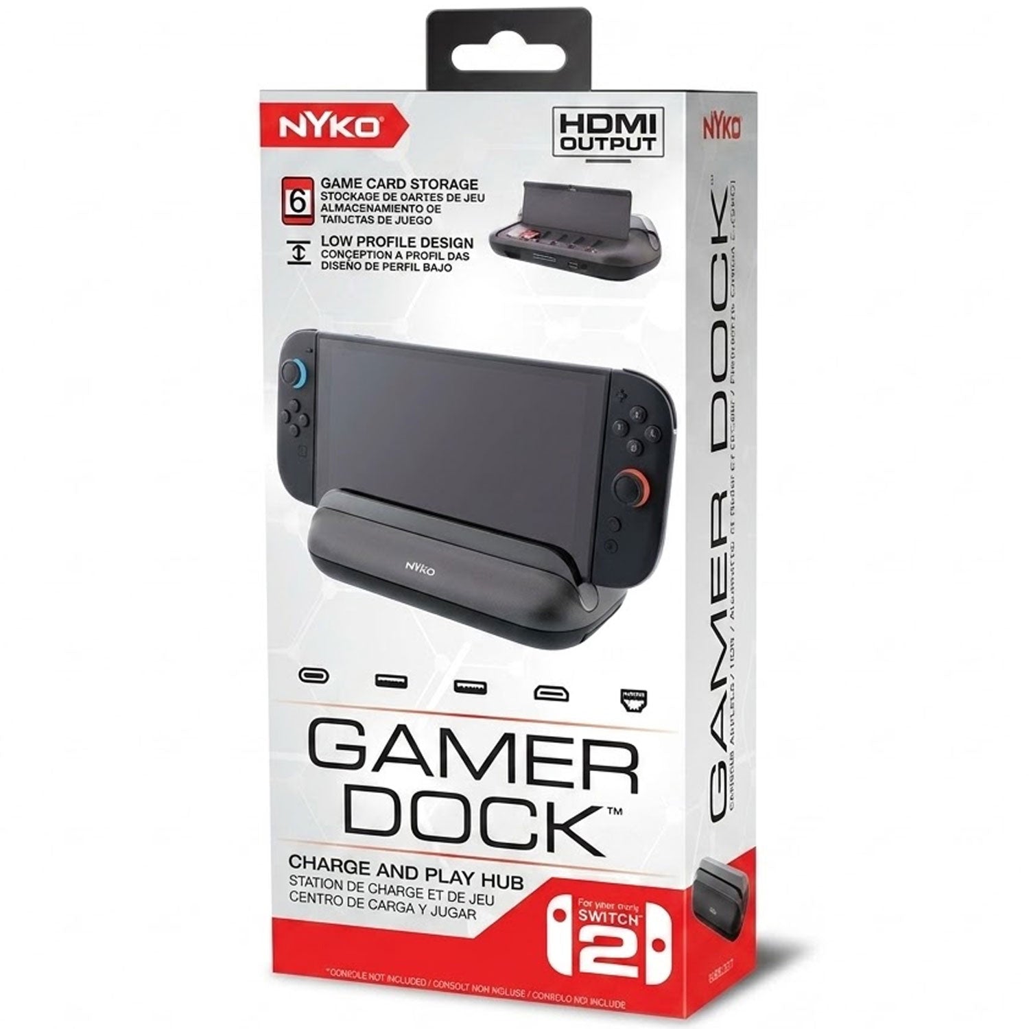 NYKO Gamer Dock for Nintendo Switch 2