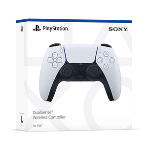 PS5 Official Sony DualSense Wireless Controller (White) + 1 Year Warranty by Sony Singapore