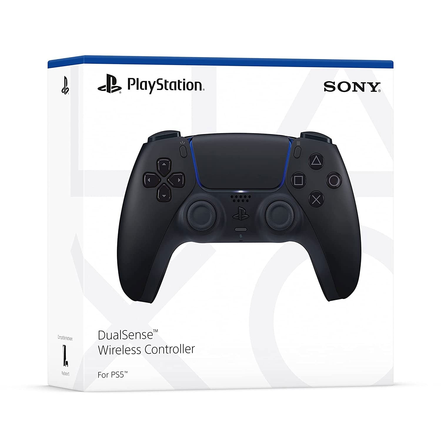 PS5 Official Sony DualSense Wireless Controller (Midnight Black) + 1 Year Warranty by Sony Singapore