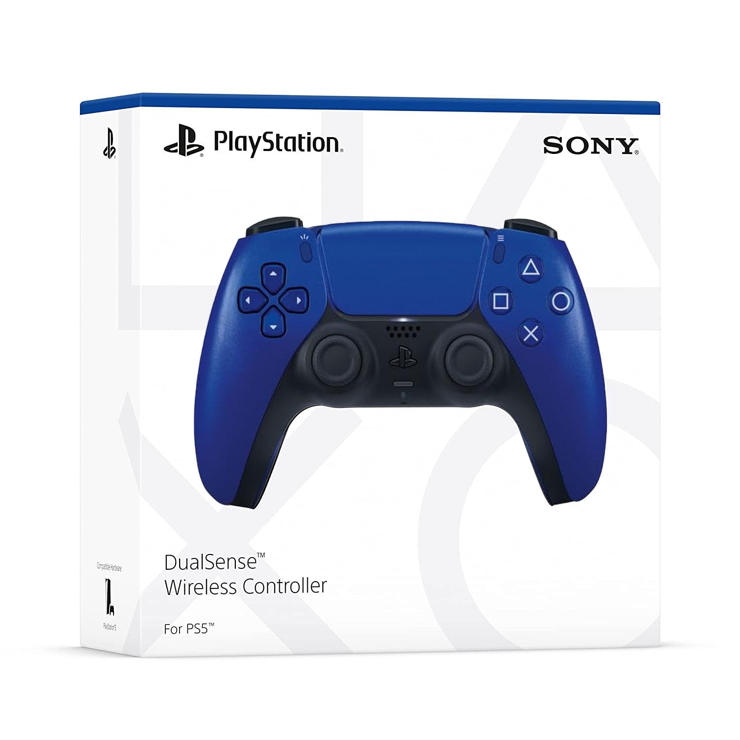 PS5 Official Sony DualSense Wireless Controller (Cobalt Blue) + 1 Year Warranty by Sony Singapore
