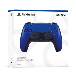 PS5 Official Sony DualSense Wireless Controller (Cobalt Blue) + 1 Year Warranty by Sony Singapore