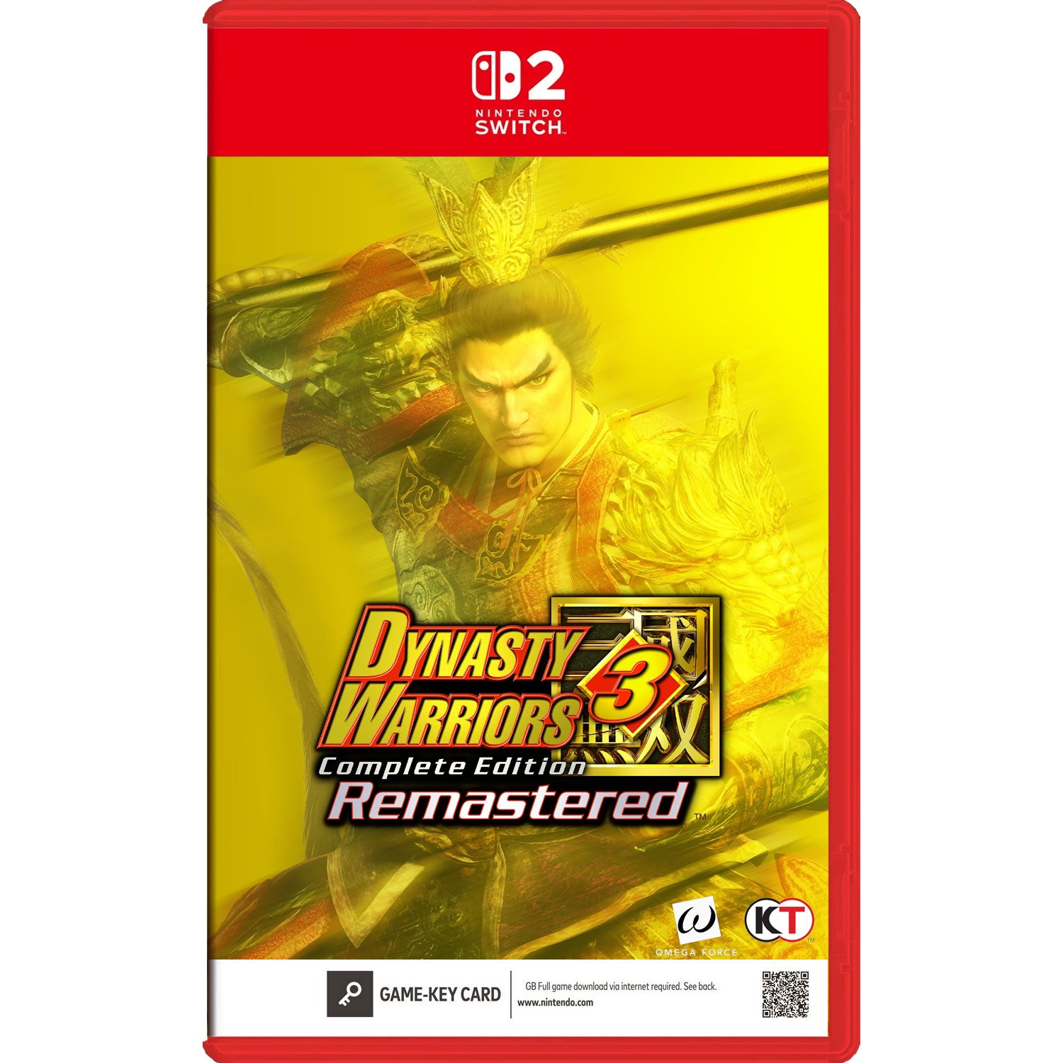 Nintendo Switch 2 Dynasty Warriors 3 Complete Edition Remastered