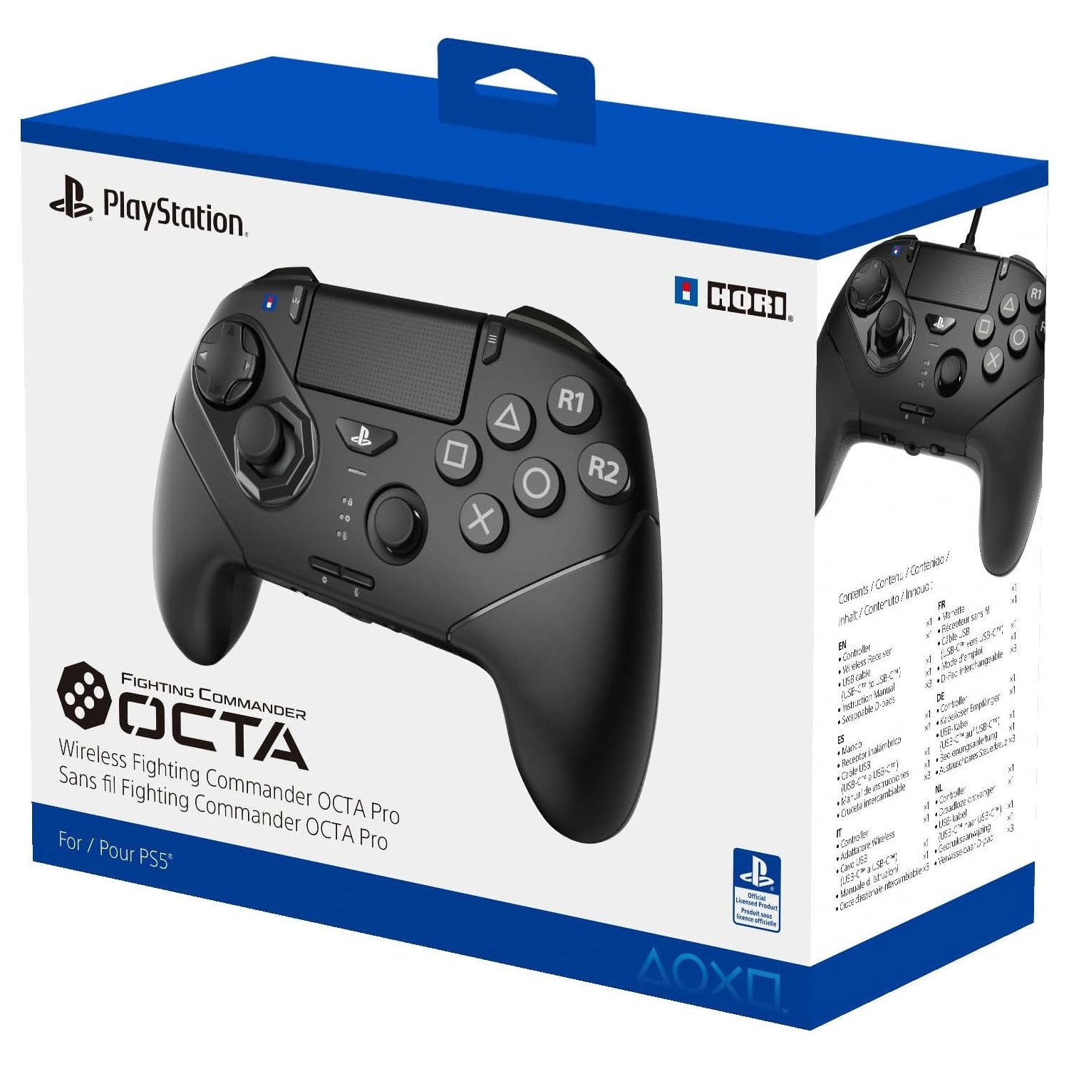 HORI Wireless Fighting Commander OCTA Pro for [PS5 / Windows]