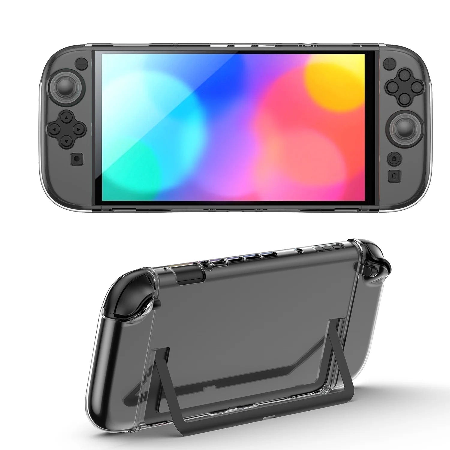 IINE PC Transparent Protective Case Set for Nintendo Switch 2